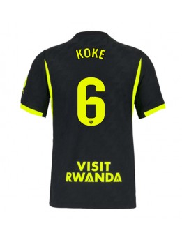 Atletico Madrid Koke #6 Replika Borta Kläder 2026-27 Kortärmad Atletico Madrid Koke #6 Replika Borta Kläder 2026-27 Kortärmad